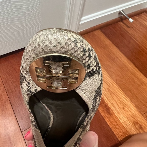 Tory Burch Python Ballet Flats - Picture 4 of 5